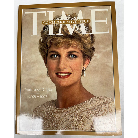 Princess Di (Diana) Time Magazine Commemorative Issue 1961-1997 W/ COA 048429 - Picture 2 of 13
